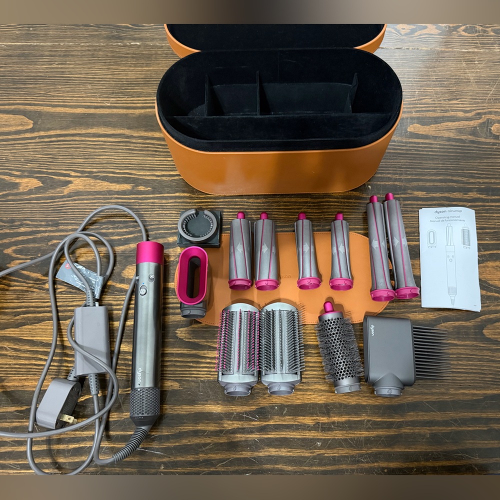 Dyson Airwrap (2020) Pink & Gray. Long Barrels